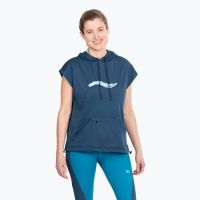 TAO Sportswear - BANU - Lockerer, warmer Laufhoodie mit Kapuze - deep sea