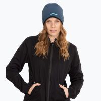 TAO Sportswear - FLEECE BEANIE - Warme Laufmütze für kalte Wintertage - deep sea