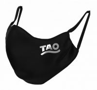 TAO Sportswear - MASKE - 12er Pack (FunktionsTex) - FunktionsTex mit Logo - black