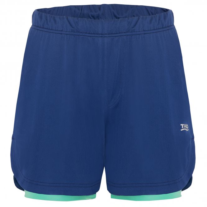 TAO Sportswear - AKULA - Atmungsaktive Laufshort mit integrierter Tight - blueberry