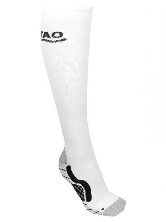 TAO Sportswear - ENERGIZER - Antibaktierelle Funktionssocken für eine reduzierte Regenerationszeit - white