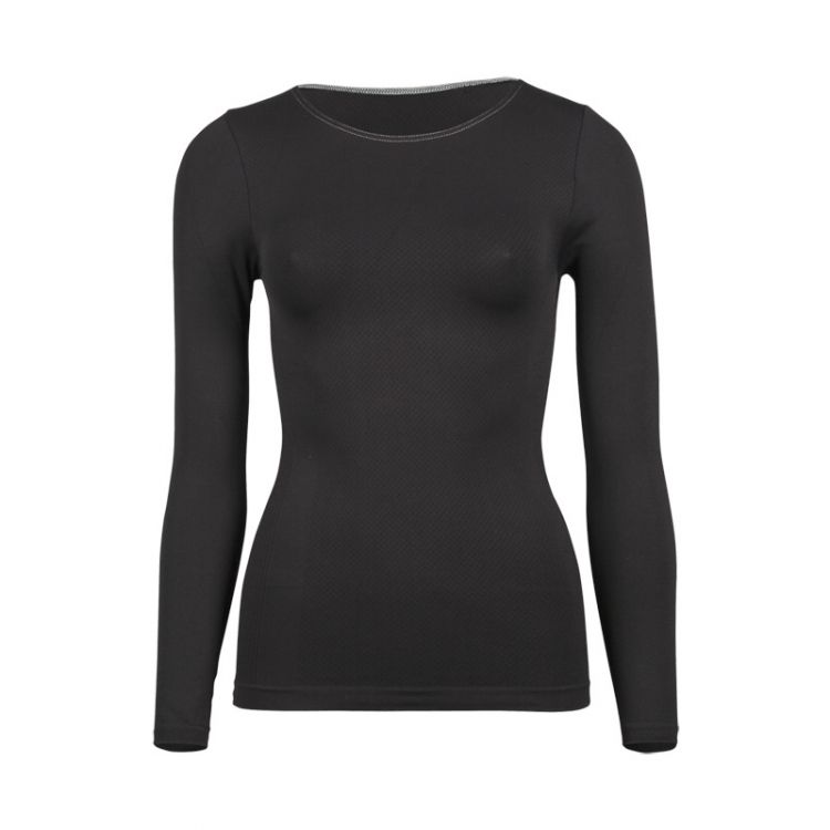 TAO Sportswear - Langarm Shirt - Geruchsneutralisierendes Langarm Funktionsunterhemd - black