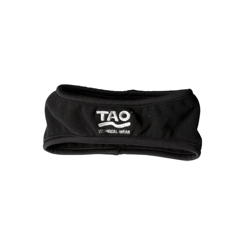 TAO Sportswear - LIGHT HEAD BAND - Stirnband aus Fleece mit hoher Atmungsaktivität - black