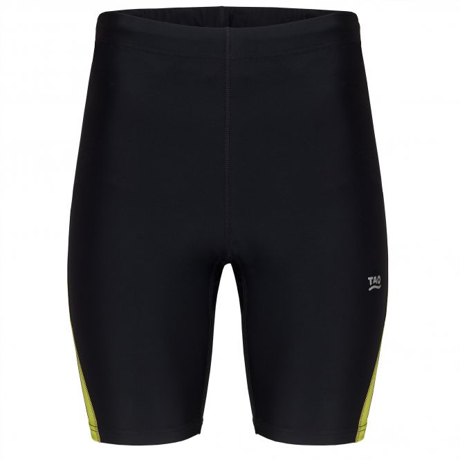 TAO Sportswear - Running Short - Körpernahe Lauftight mit feststellbarer Reißverschlusstasche - black