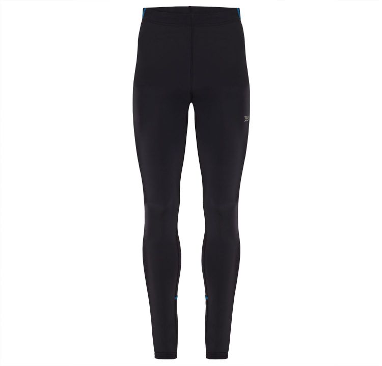 TAO Sportswear - SILVAN - Wärmende Lauftight mit farblichen Akzenten aus regenerierten Polyamid - black/blue