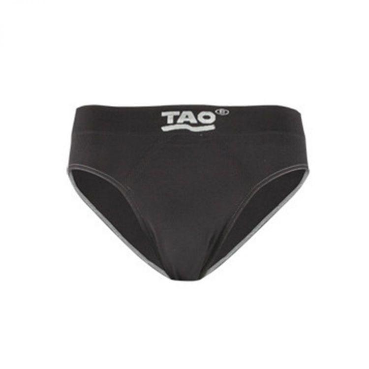 TAO Sportswear - SLIP - Nahtloser und geruchsneutralisiernder Funktionsslip - black