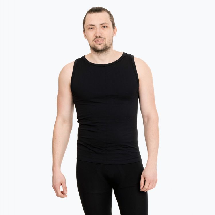 TAO Sportswear - TANK TOP - Atmungsaktives Herren Funktionsunterhemd - black