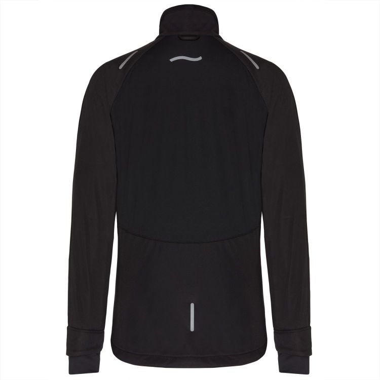 TAO Sportswear - PERA - Klimazonen Laufjacke mit wasserdichten Zonen - black