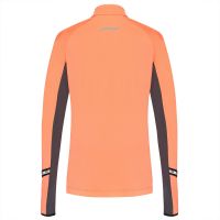 TAO Sportswear - BLERANDA - Warmes Langarm Laufshirt mit Zip aus recyceltem Polyester - new devil