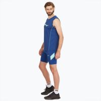 TAO Sportswear - DYLON - Kurze feuchtigkeitsregulierende Lauftight - atlantic blue