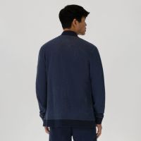TAO Sportswear - FRÄNKY - Freizeitjacke aus Bio-Baumwolle - navy