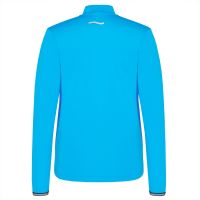 TAO Sportswear - HALVAR - Warmes Langarm Laufshirt mit Stehkragen - ocean