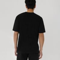 TAO Sportswear - MATS - Freizeitshirt mit V-Ausschnitt aus Bio-Baumwolle - black