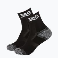 TAO Sportswear - RUNNING SOCKS Doppelpack - Atmungsaktive Funktionssocken - black