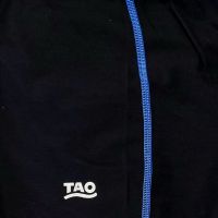 TAO Sportswear - SILVAN - Wärmende Lauftight mit farblichen Akzenten aus regenerierten Polyamid - black/blue