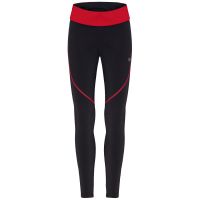 TAO Sportswear - SIRIA - Wärmende Lauftight mit farblichen Akzenten aus regenerierten Polyamid - black/red