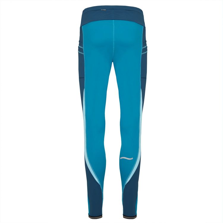 TAO Sportswear - ANIK - Atmungsaktive Lauftight mit Anti-Rutsch-Gummi und UV-Schutz - wave