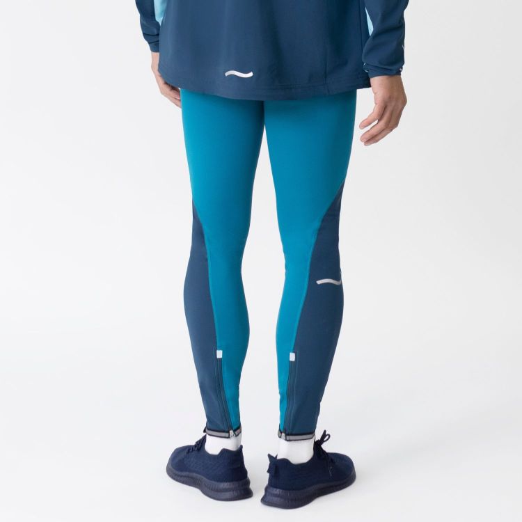 TAO Sportswear - ARIK - Atmungsaktive Lauftight mit Anti-Rutsch-Gummi - wave