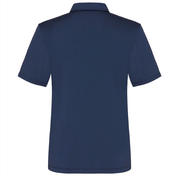 TAO Sportswear - DON - Kühlendes Poloshirt mit farblichen Akzenten aus Holzfasern - admiral