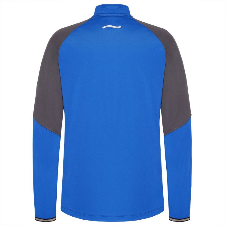 TAO Sportswear - GEORG - Atmungsaktives Langarm Shirt mit Reißverschlusskragen - royal blue