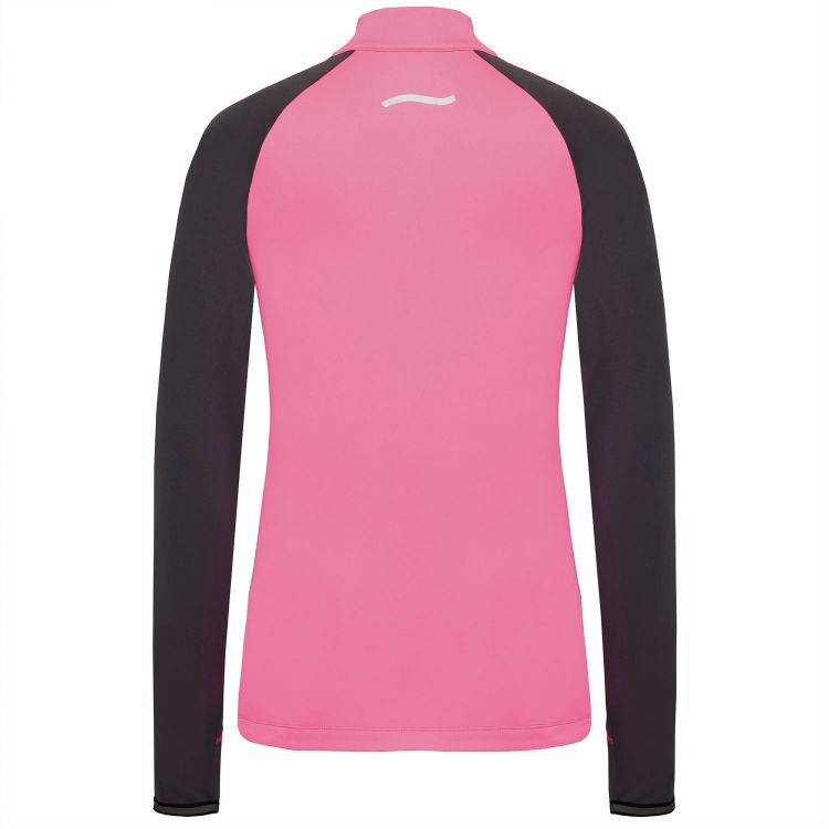 TAO Sportswear - GERDA - Warmes Langarm Laufshirt mit Zip - neon pink