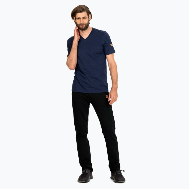 TAO Sportswear - HANSI - Bequeme Freizeithose aus Bio-Baumwolle - black
