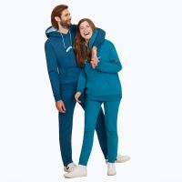 TAO Sportswear - FILIP - Kuscheliger Hoodie mit Kapuze aus Bio-Baumwolle - deep sea
