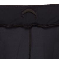 TAO Sportswear - GAMA - Kurze körpernahe Lauftight mit feststellbarem Reißverschluss im Rückenteil - black