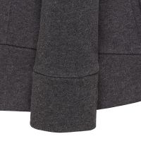 TAO Sportswear - INGA - Sweatjacke mit Stehkragen aus Bio-Baumwolle - graphit melange