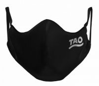 TAO Sportswear - MASKE - 10er Pack (FunktionsTex) - FunktionsTex mit Logo - black