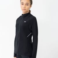 TAO Sportswear - PERA - Klimazonen Laufjacke mit wasserdichten Zonen - black