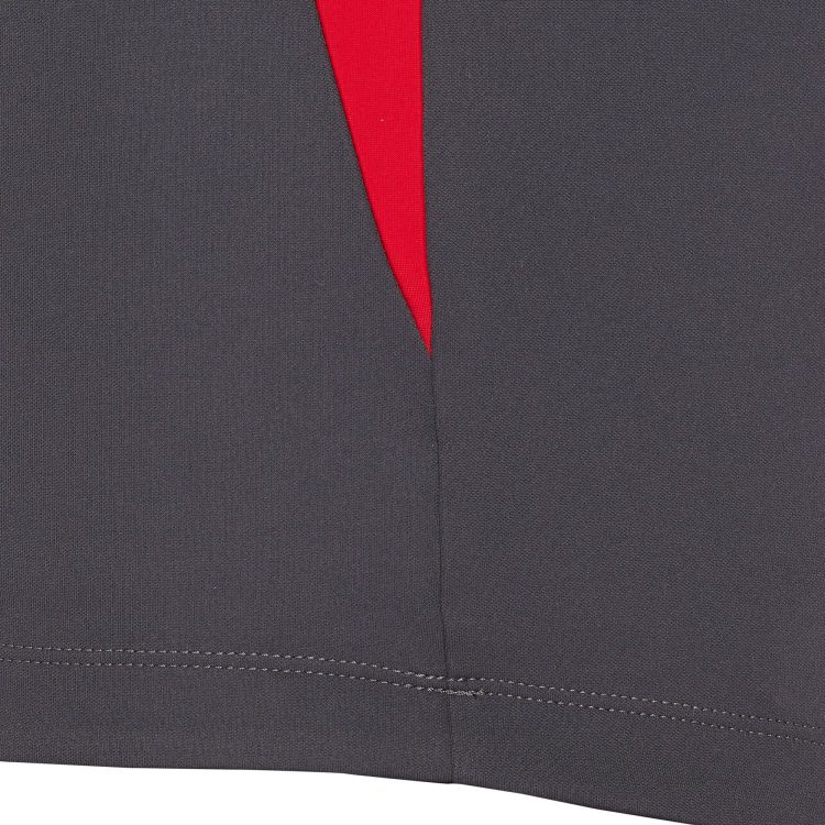 TAO Sportswear - ASKER - Atmungsaktives Laufshirt mit Zip und Stehkragen - titanium
