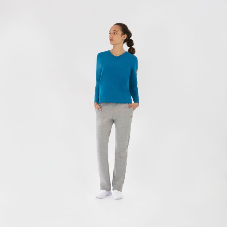 TAO Sportswear - HENRIKA - Bequemes Langarm Freizeitshirt aus Bio-Baumwolle - deep ocean