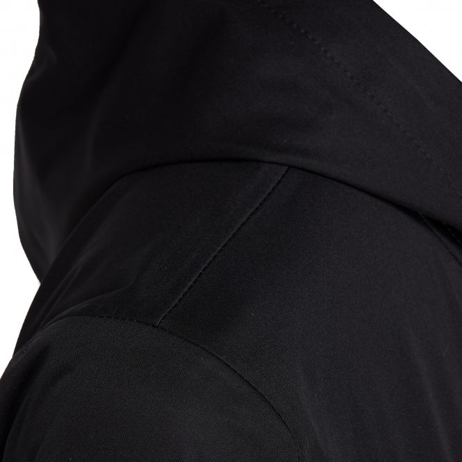 TAO Sportswear - LUNE - Wind- und wasserdichte Laufjacke mit Kapuze - black