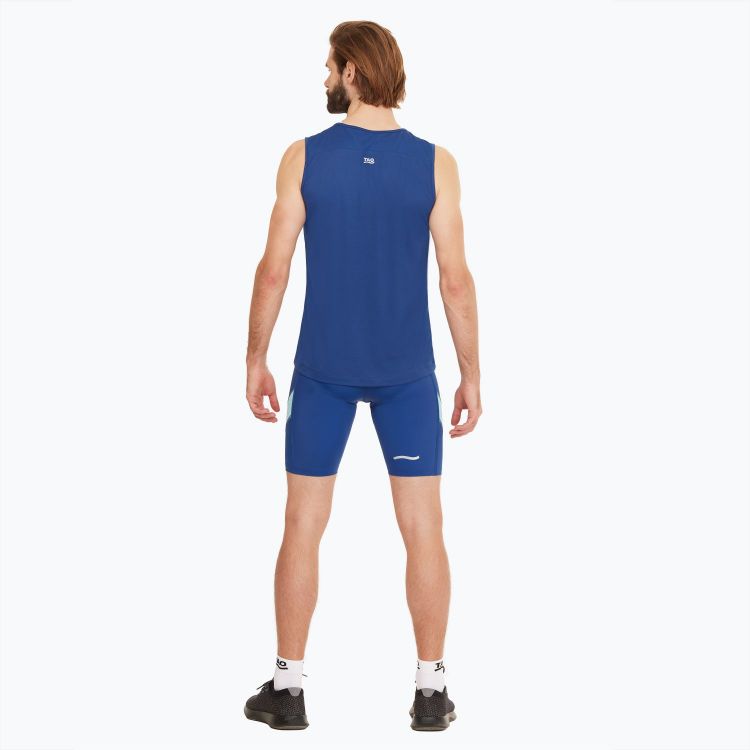 TAO Sportswear - MARINO - Atmungsaktives Lauftop für Herren - atlantic blue