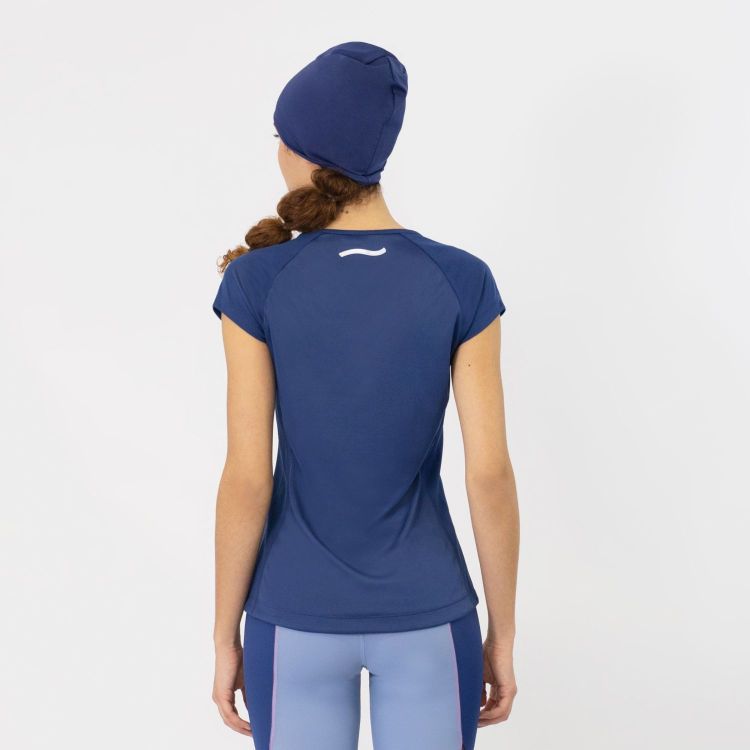 TAO Sportswear - MURIEL - Atmungsaktives Laufshirt mit Reflektoren - atlantic blue