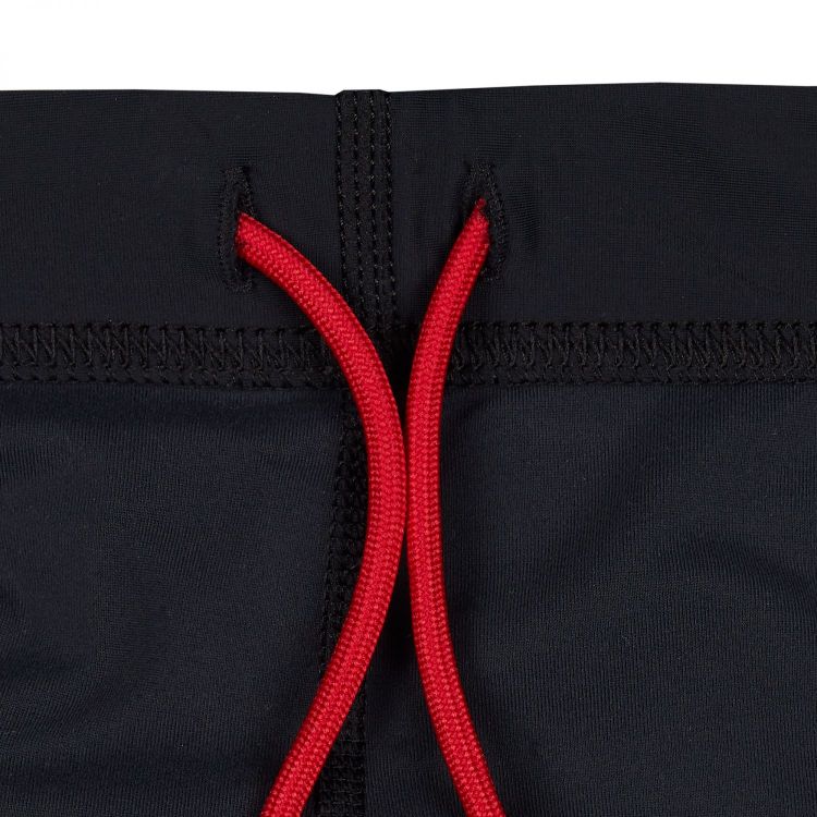 TAO Sportswear - PICABO - Atmungsaktive Lauftight mit Reißverschluss-Tasche im Rückenteil aus recycletem Polyamid - black/titanium