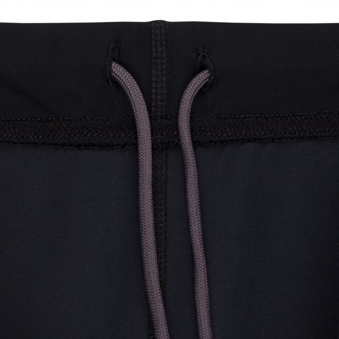 TAO Sportswear - Running Short - Körpernahe Lauftight mit feststellbarer Reißverschlusstasche - black