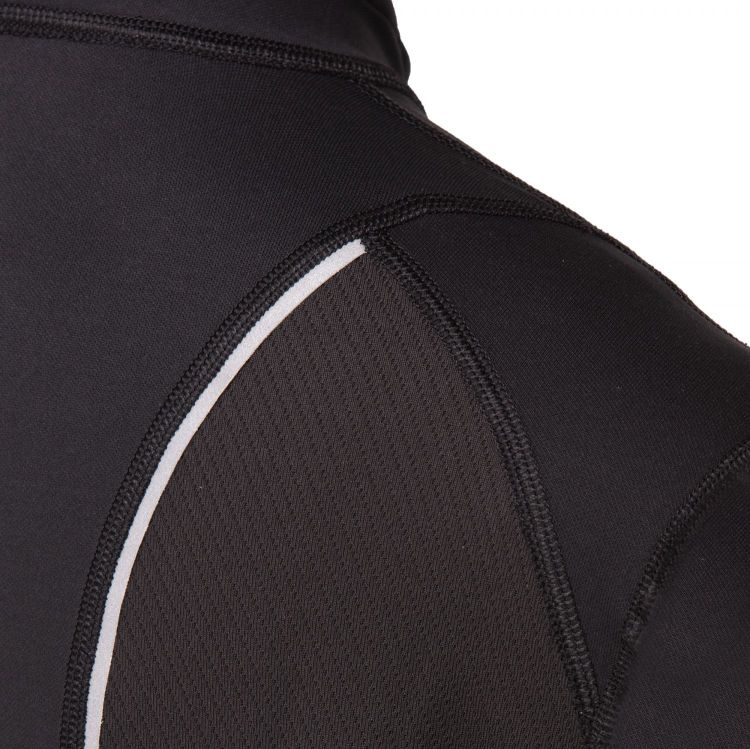 TAO Sportswear - SUBRA - Figurbetonter Longsleeve mit Reißverschluss - black
