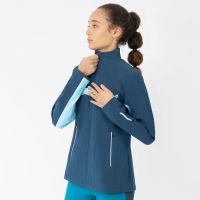 TAO Sportswear - ASTA - Atmungsaktive Laufjacke mit UV-Schutz und Handysicherung - deep sea