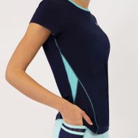 TAO Sportswear - Running Shirt - Atmungsaktives Laufshirt mit Reflektoren aus recyceltem Polyester - admiral
