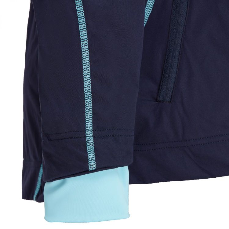 TAO Sportswear - MAISHA - Wasserdichte Laufjacke mit Kapuze aus recycelten Polyester - admiral