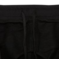 TAO Sportswear - ERIKS - Warme Freizeithose aus Bio-Baumwolle mit farblichen Akzenten - black
