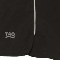 TAO Sportswear - KIKE - Lockere Laufshort mit feststellbarer Reißverschlusstasche - black
