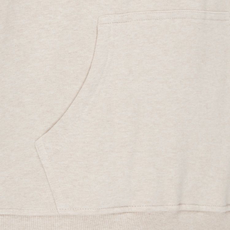 TAO Sportswear - Coolio - Kuscheliger Hoodie mit Kapuze aus Bio-Baumwolle - beige meliert