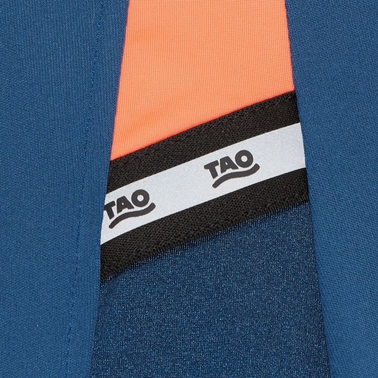 TAO Sportswear - ENJA - Atmungsaktives Laufshirt mit und Reflektoren - saphir/new devil