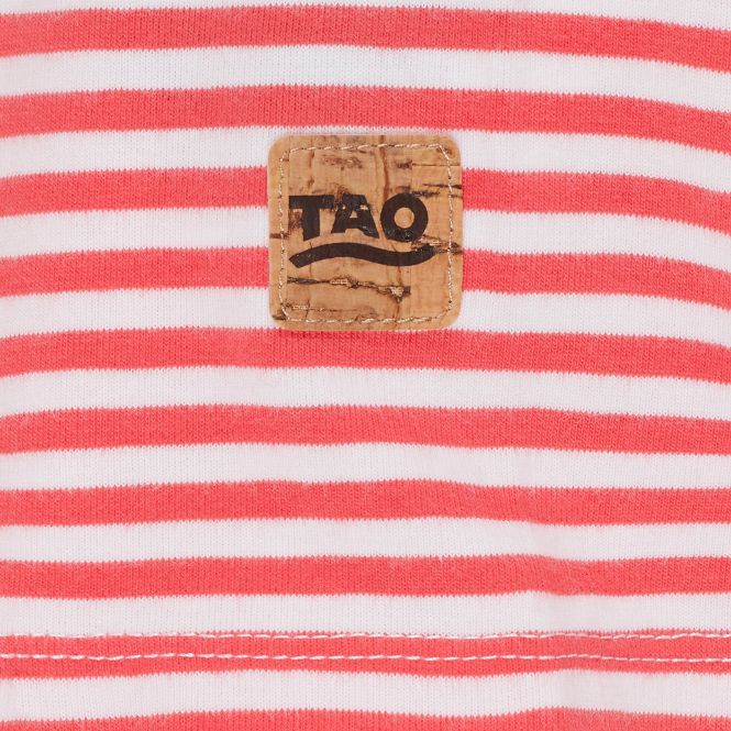 TAO Sportswear - FINCHEN - Gestreiftes Freizeitshirt aus Bio-Baumwolle - icelolly striped