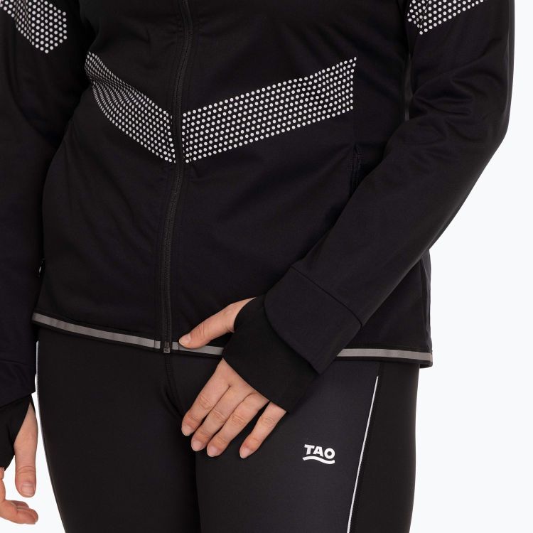 TAO Sportswear - JUNA - Winddichte Laufjacke mit Daumenschlaufe - titanium