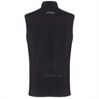TAO Sportswear - VEST - Leicht wind- und wasserabweisende Unisex Laufweste mit Taschen - black