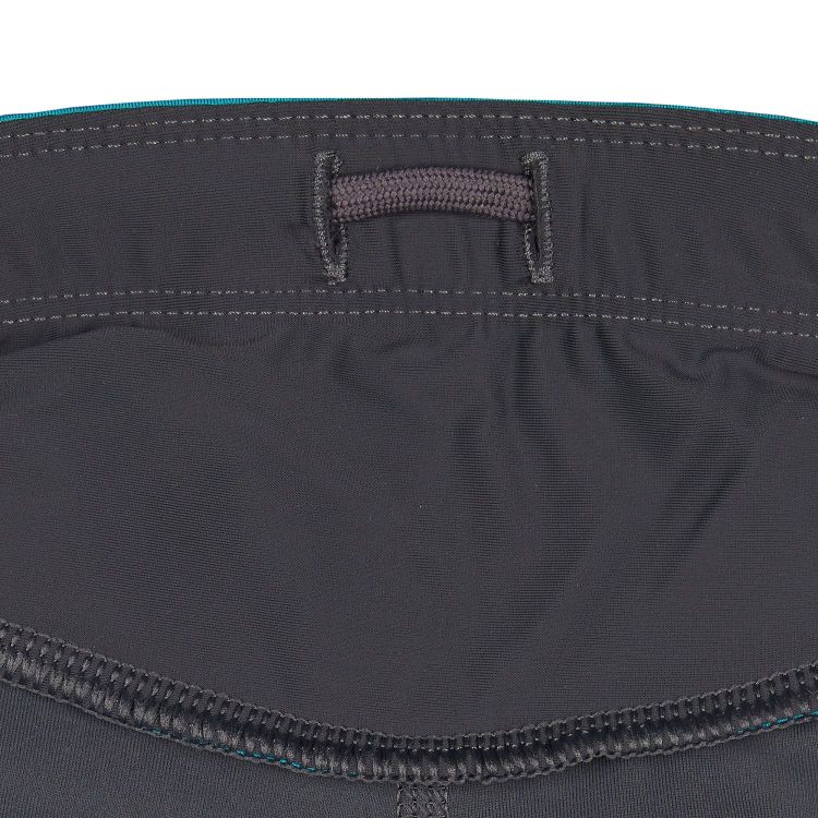 TAO Sportswear - ENYA - 3/4-Lauftight mit integriertem UV-Schutz aus recyceltem Polyamid - titanium/blue green
